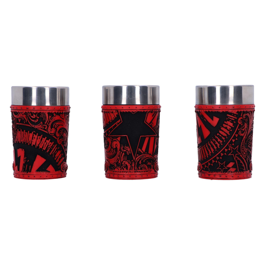 ACDC Logo Set of 3 Shot Glass 8.7cm