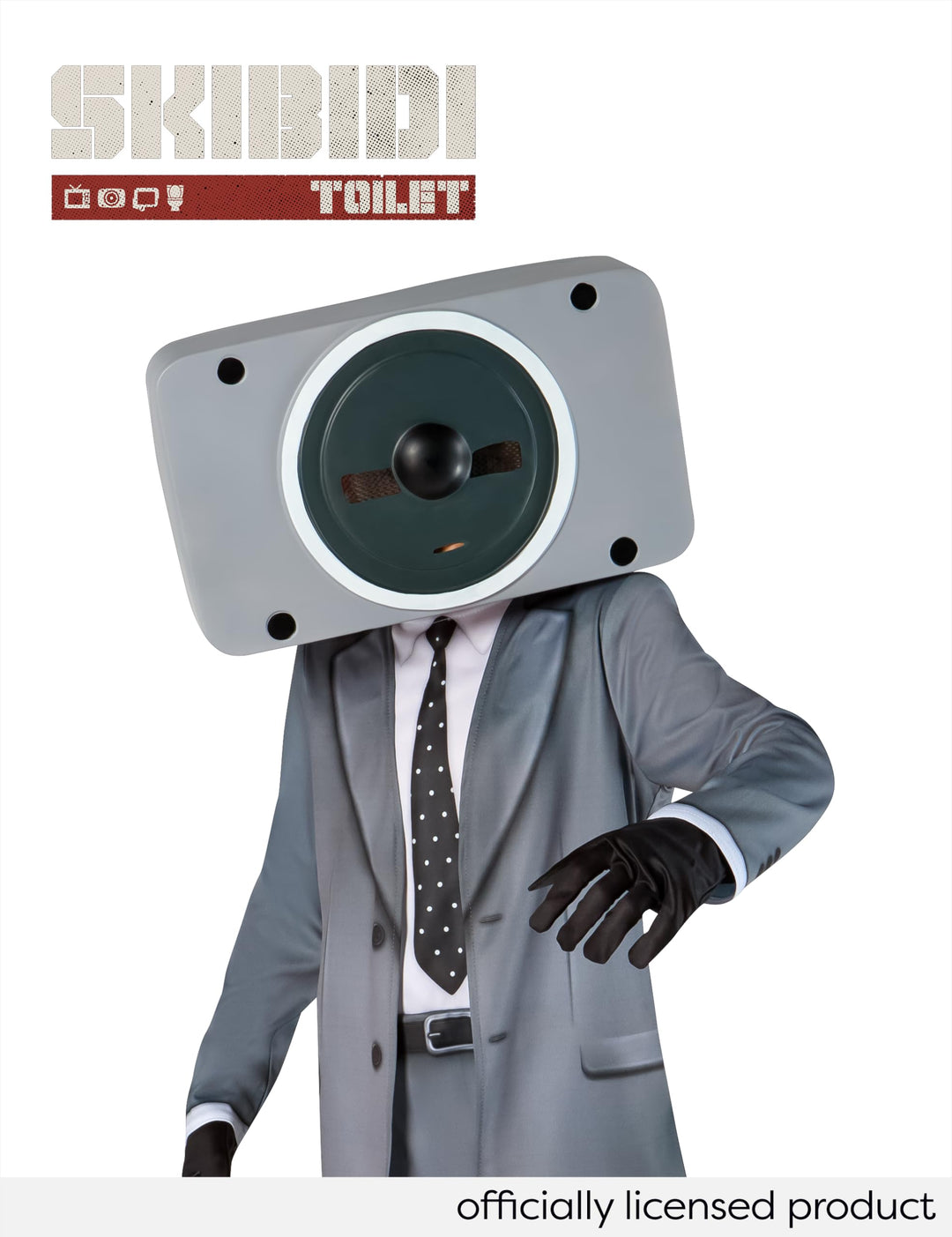 Skibidi Toilet Speakerman Fun Costume for Kids