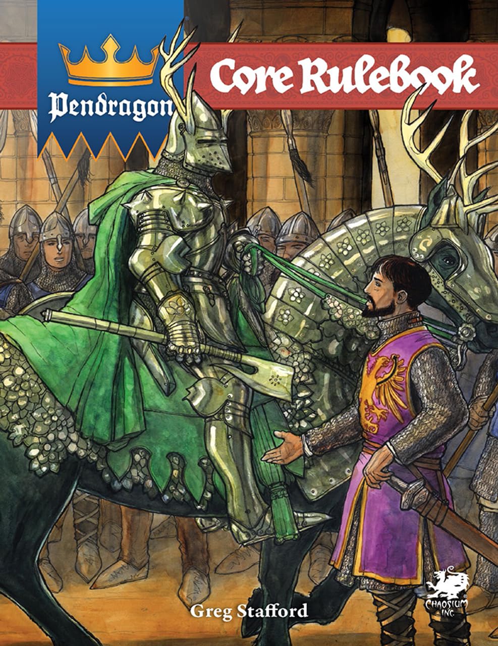 Pendragon Players Handbook Roleplaying Game by Chaosium 1