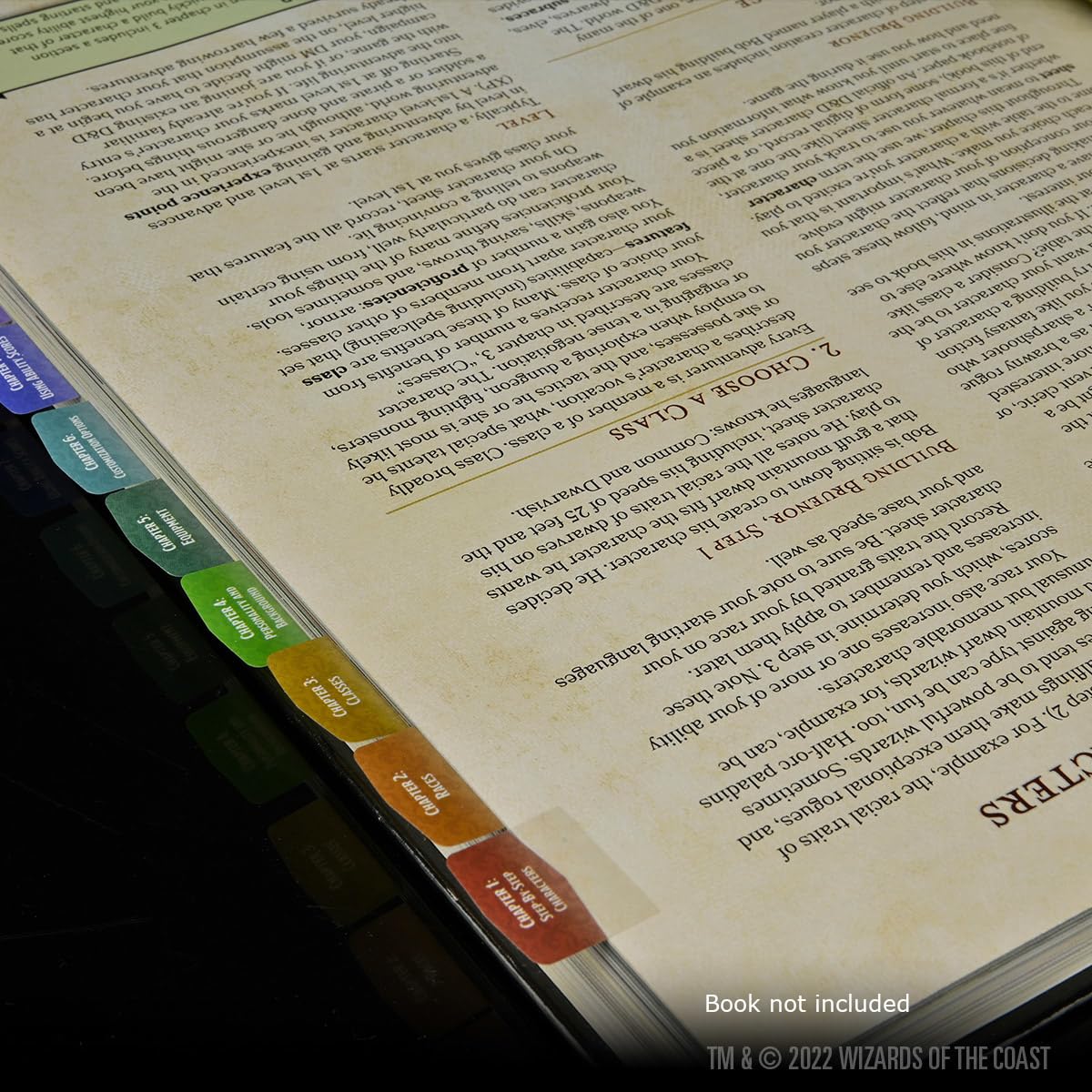 Dungeon Masters Guide D and D Book Tabs Gaming Accessory by Wiz Kids 9