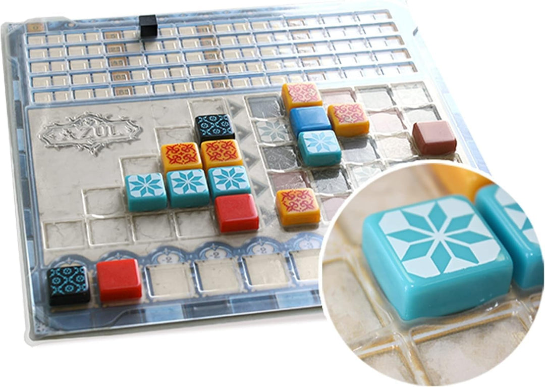 Azul Crystal Mosaic Board Game EXPANSION - Strategic Tile-Placement Game for Family Fun, Great Game for Kids and Adults, Ages 8+, 2-4 Players, 30-45 Minute Playtime, Made by Plan B Games