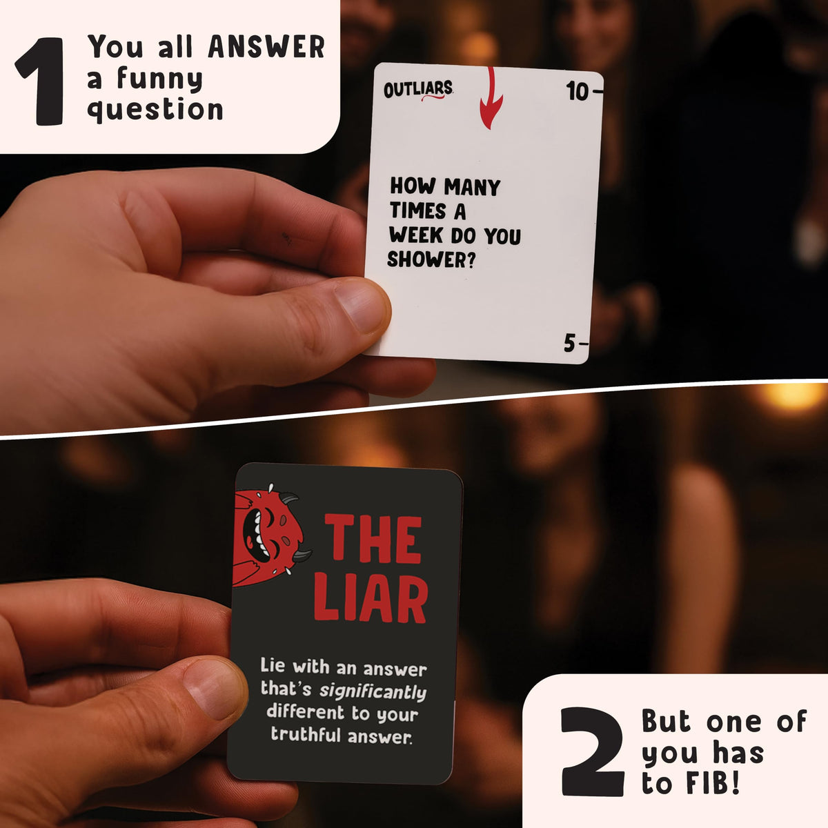 Outliars Board Game by Confident 4