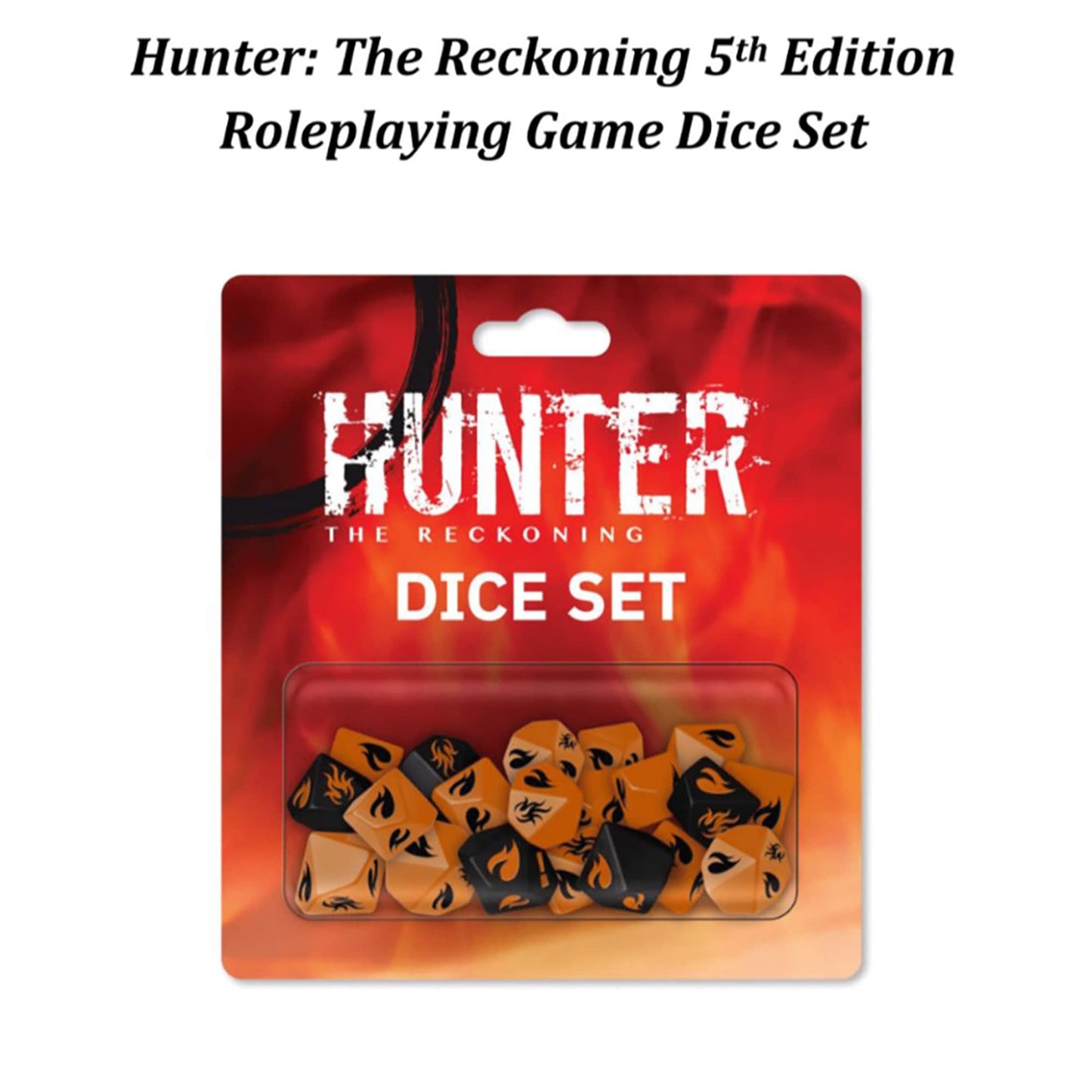 Hunter the Reckoning 5TH Edition Roleplaying Game Dice Set 3