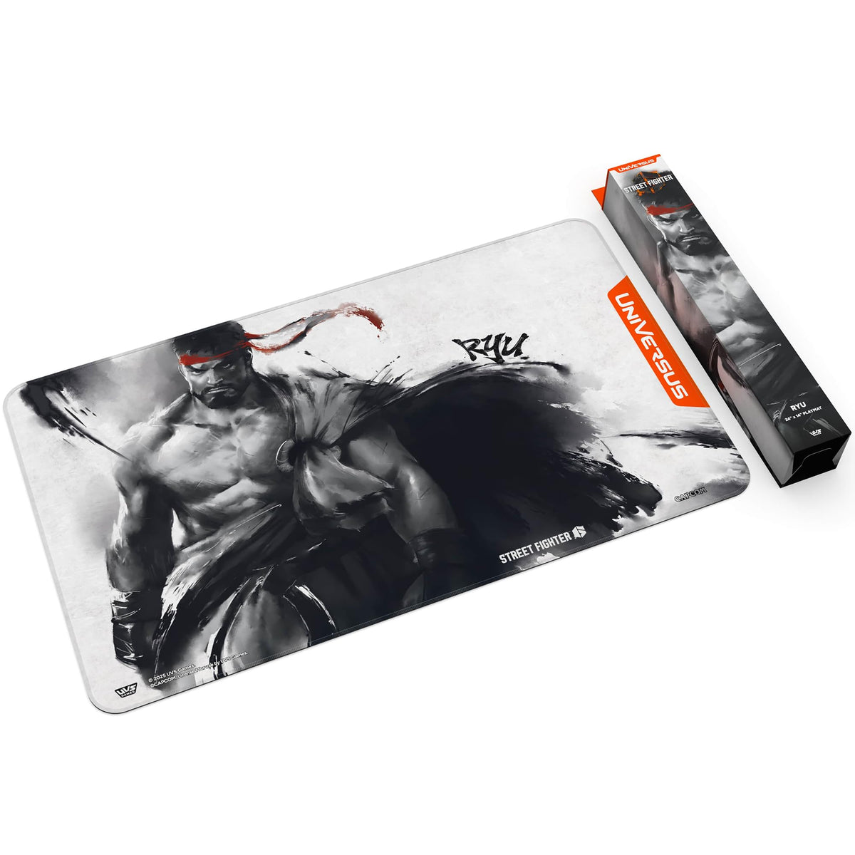 UVS Street Fighter 6 Challenger Series Playmat Ryu Trading Card Game by UniVersus 3