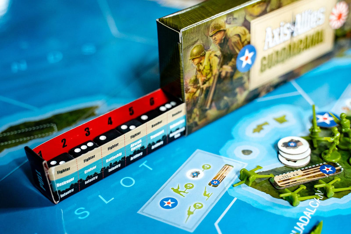 Renegade Game Studios Axis & Allies: Guadalcanal Strategy Board Game for 2 Players | Ages 12+ | 120-80 Min 7