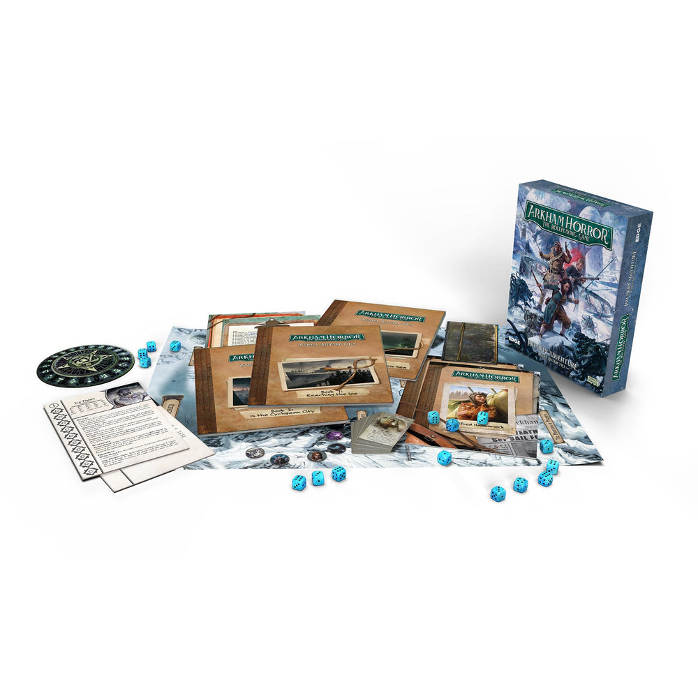 Arkham Horror RPG Premium Adventure Terra Antarctica expansion 2