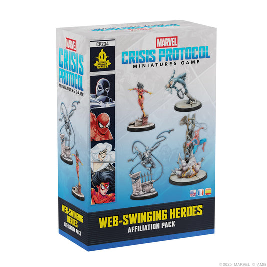 Marvel Crisis Protocol Web Swinging Heroes Miniature Game by Atomic Mass 1