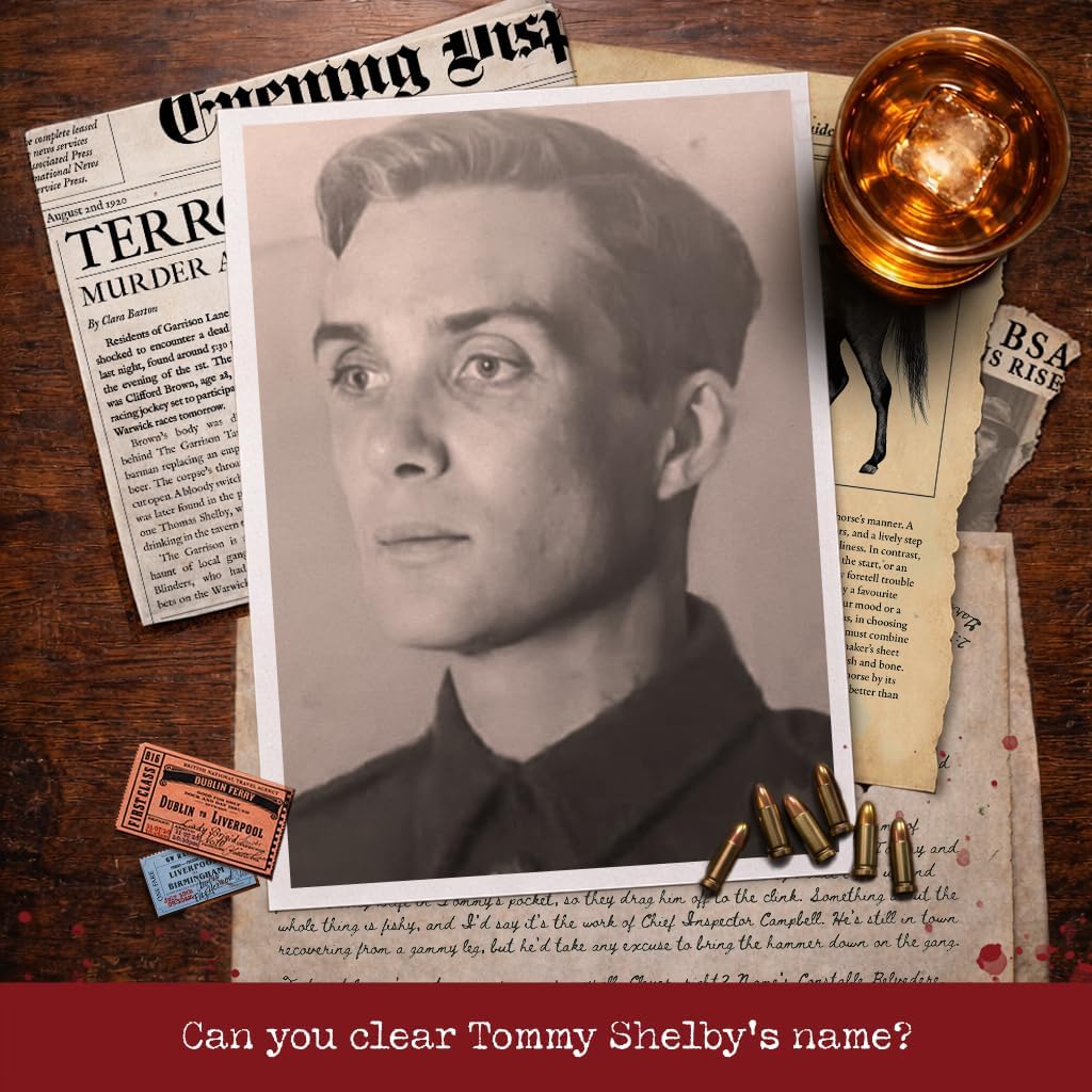 Cryptic Killers Peaky Blinders Case File Board Game