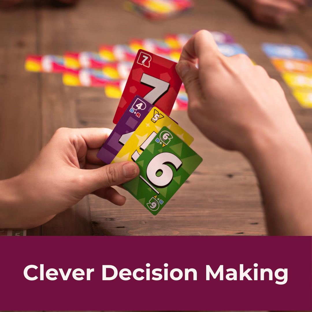 Fireside Games Ultimatch Cooperative Card Game Easy to Learn by Matching Colors & Numbers - Addictive Fun for Kids Teens and Adults Ages 10 and up - 1 to 5 Players Great for Family Game Night