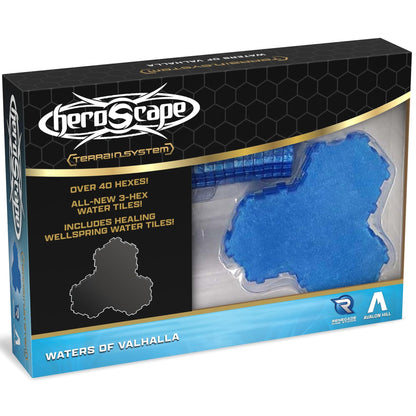 Waters of Valhalla Terrain Heroscape Expansion Board Game by Renegade Studio 1