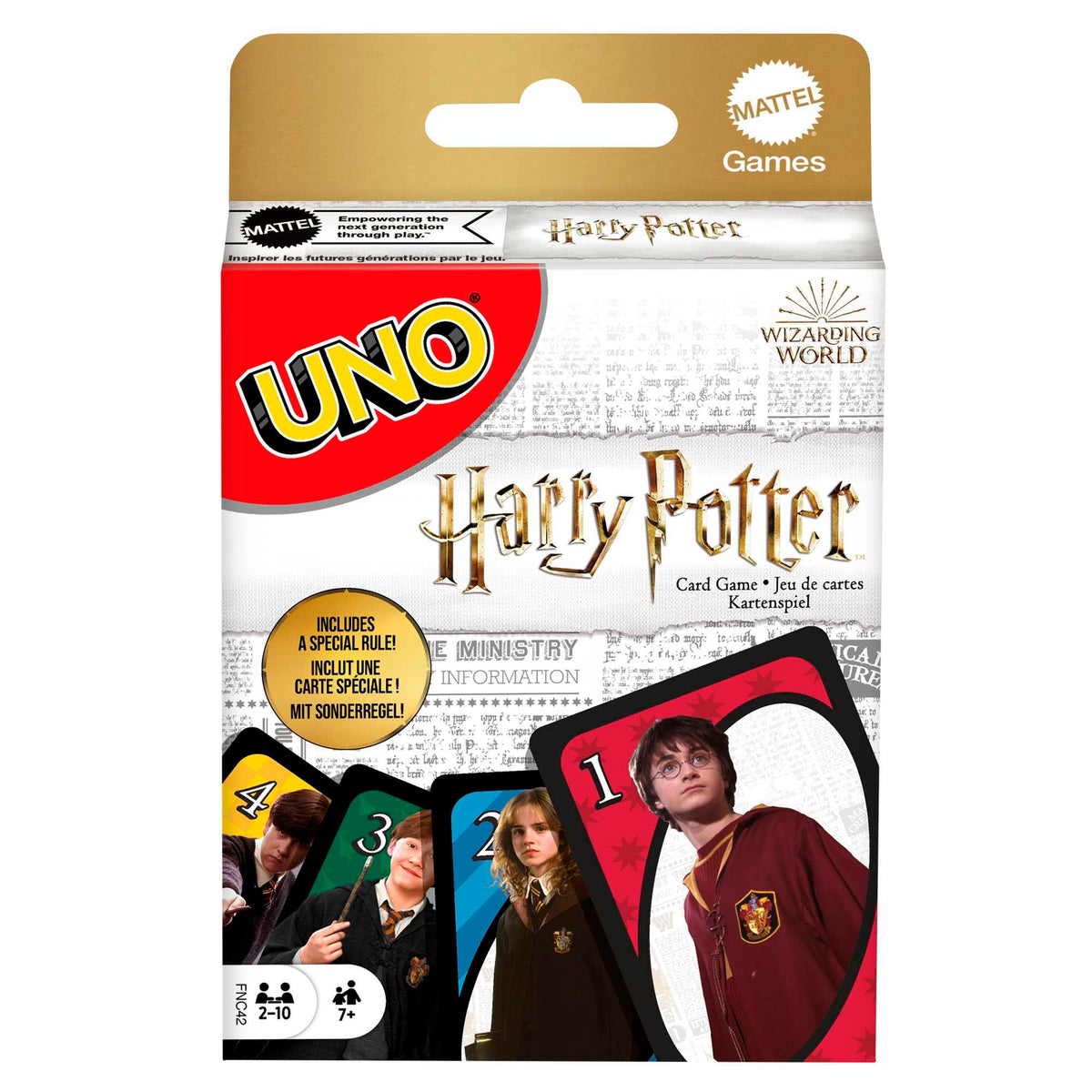 UNO Harry Potter Card Game by Mattel 2