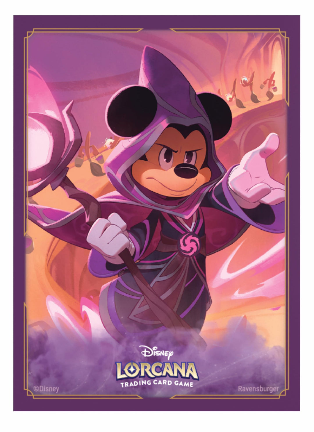 Disney Lorcana TCG - Card Sleeve Pack Mickey Mouse - Set 8 (65 ctn.)
