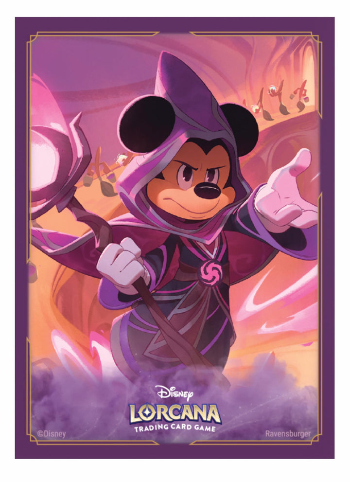 Disney Lorcana TCG - Card Sleeve Pack Mickey Mouse - Set 8 (65 ctn.)