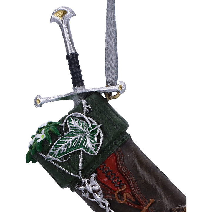 Lord of the Rings Collectible Aragorn Stocking Hanging Ornament 9cm