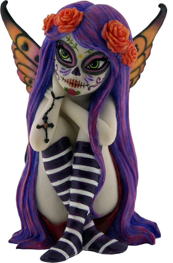 Esmerelda Figurine Sugar Skull Fairy Ornament 11cm