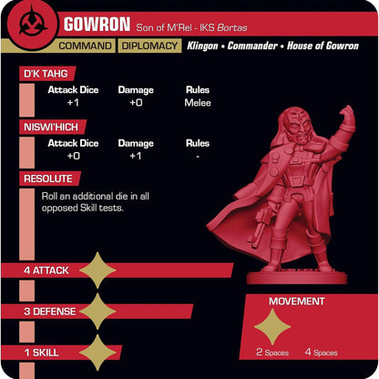 Gale Force Nine - STA -Chancellor Gowron Klingon Expansion 5