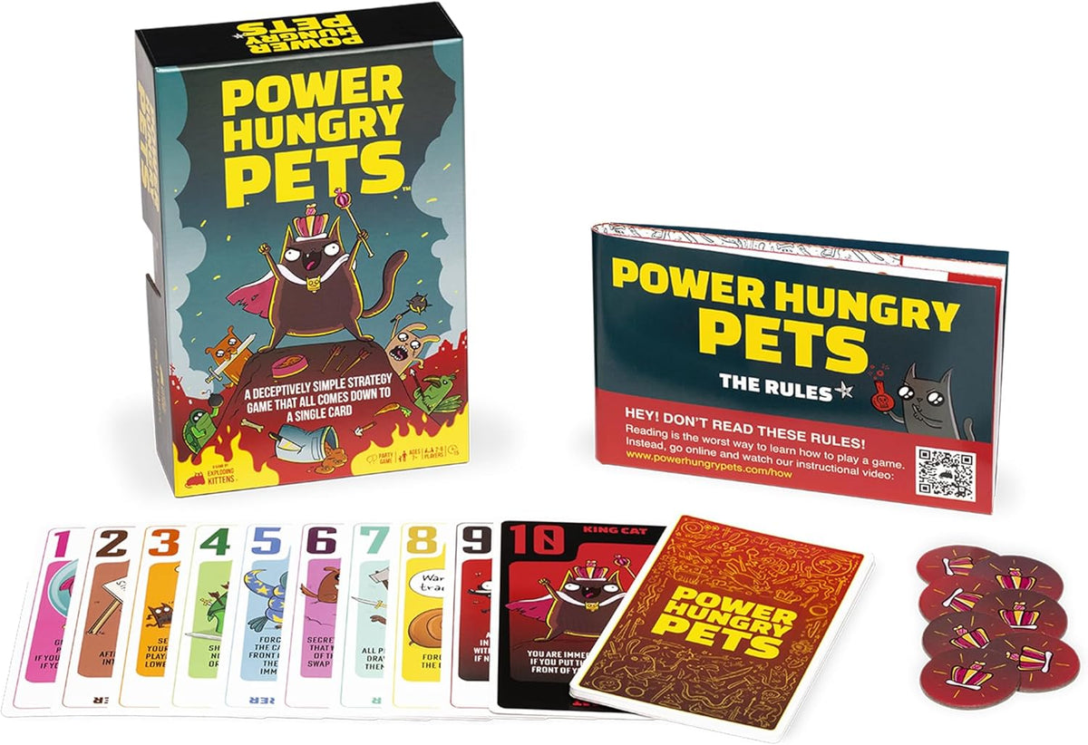 Power Hungry Pets Card Game