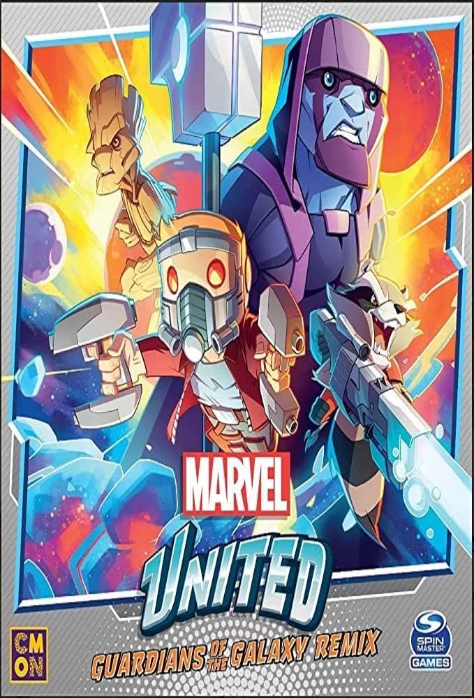 Marvel United Guardians of The Galaxy Remix Expansion | Tabletop Miniatures Game | Strategy Game | Cooperative Game for Adults and Kids | Ages 14+ | 1-4 Players | Avg. Playtime 40 Mins | Made by CMON 1
