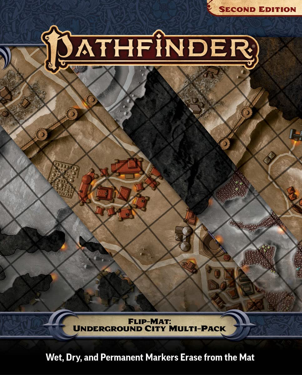 Pathfinder Flip-Mat: Underground City Multi-Pack 1