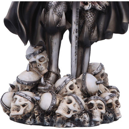 Knight of the Fallen Gothic Armoured Figurine with Skull Base 32cm 6