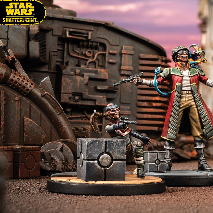 Star Wars Shatterpoint That's Good Business Squad Pack - Tabletop Miniatures Game, Strategy Game for Kids and Adults, Ages 14+, 2 Players, 90 Minute Playtime, Made by Atomic Mass Games