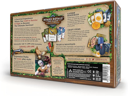 Board Royale The Island Survival Card Game