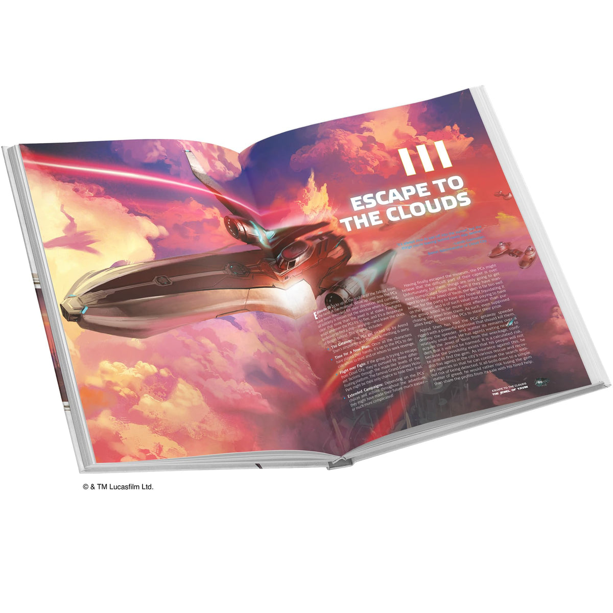 Star Wars Edge of the Empire RPG The Jewel of Yavin Roleplaying Game by Edge Entertainment Studio 3