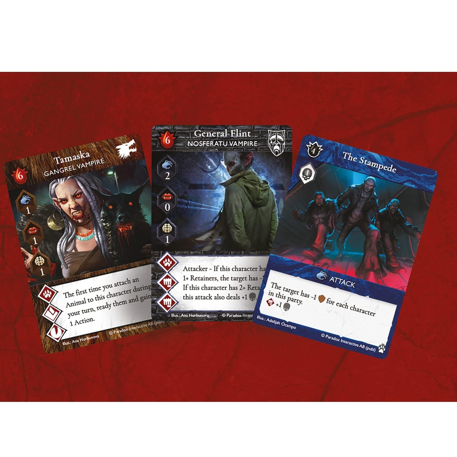 Renegade Games Studios Vampire: The Masquerade Rivals - The Wolf & The Rat Game Expansion - 2-4 Players, Ages 14+, 30-70 Min Game Play 2