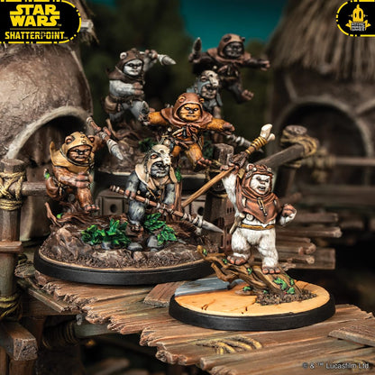 Atomic Mass Games Star Wars Shatterpoint Ee Chee Maa! Squad Pack - Tabletop Miniatures Game, Strategy Game for Kids and Adults, Ages 14+, 2 Players, 90 Minute Playtime, Made 4