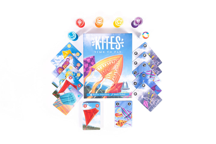 Kites - Time to Fly! | Fun Family Games for Adults, Teens & Kids | Fun Quick Party Games | 10 Minutes | Ages 10 and Up | for 2 to 6 Players | Easy to Learn