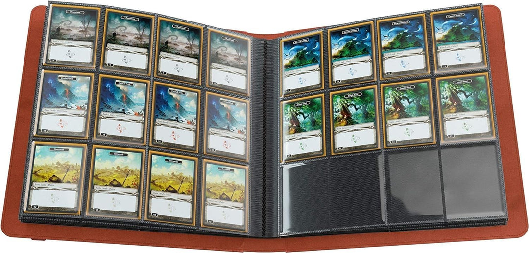 PRIME Album 24-Pocket - Organize Standard and Japanese Size Collectible Cards - Premium Card Game Protector - Holds up to 480 Cards - Ideal for Playset Collections - Made by Gamegenic