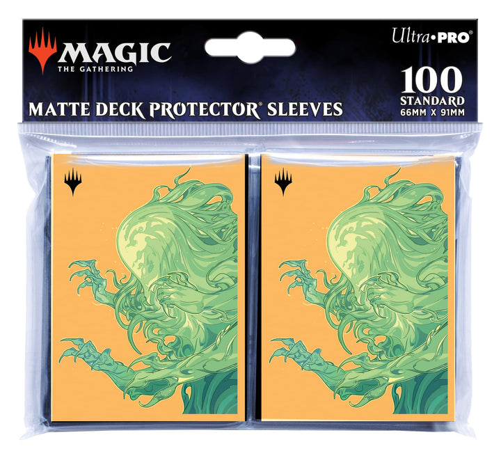 Ultra PRO - MTG Commander Masters 100ct Standard Size Card Sleeves - Vibrant Artwork, Matte Finish with ChromaFusion Technology, Protect Magic: The Gathering Cards Deck Protectors