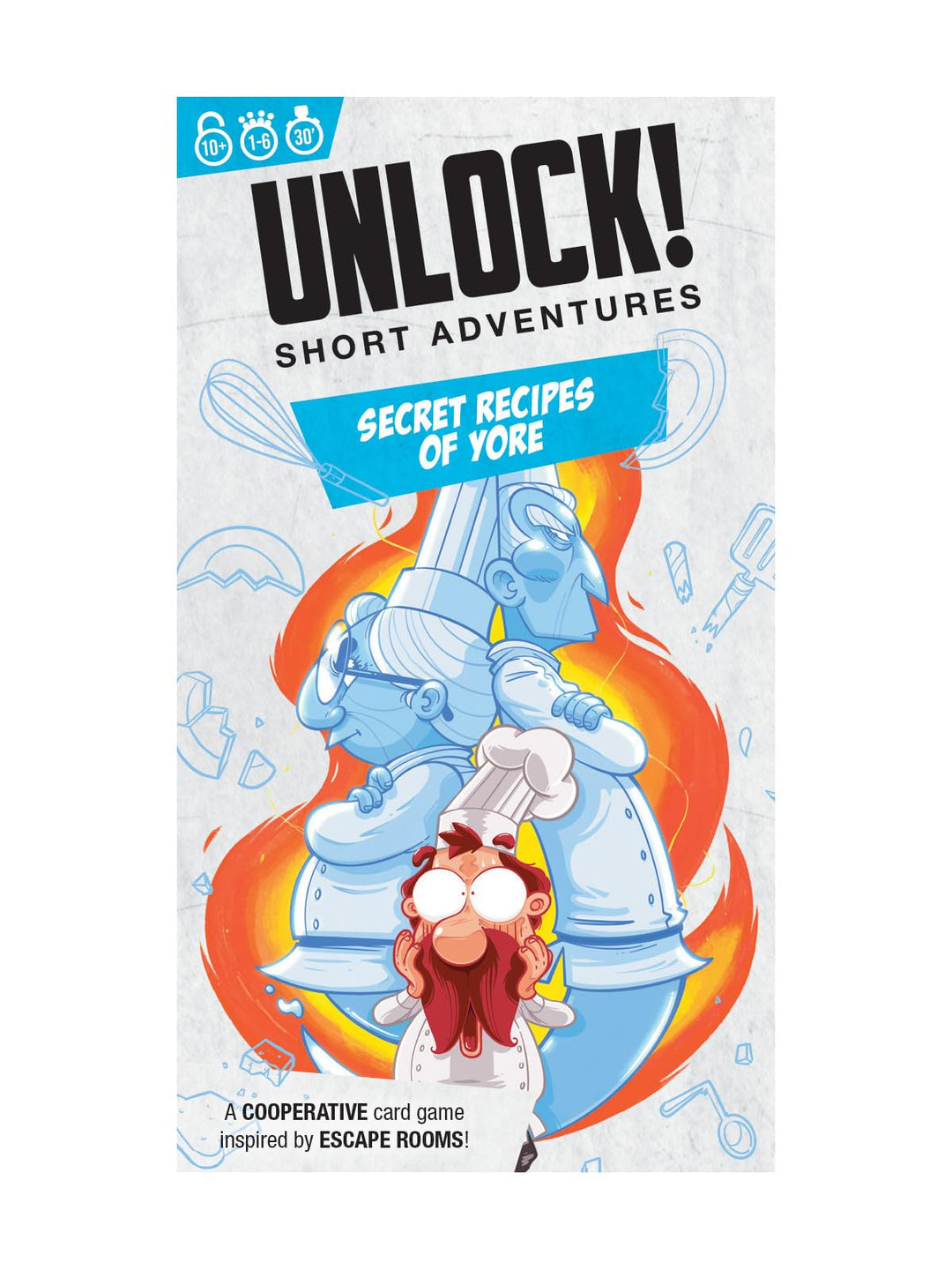 UNLOCK! Short Adventures 3: The Flight of The Angel - Immersive Escape Room Card Game for Kids and Adults, Ages 10+, 1-6 Players, 30 Minute Playtime, Made by Space Cowboys