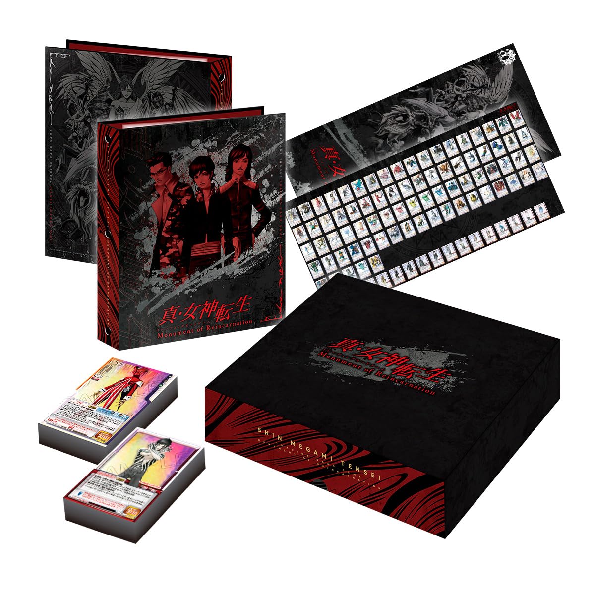 Bandai | Shin Megami Tensei - Monument of Reincarnation | Trading Card Game | Ages 15+ | 2 Players | 20-30 Minutes Playing Time 1