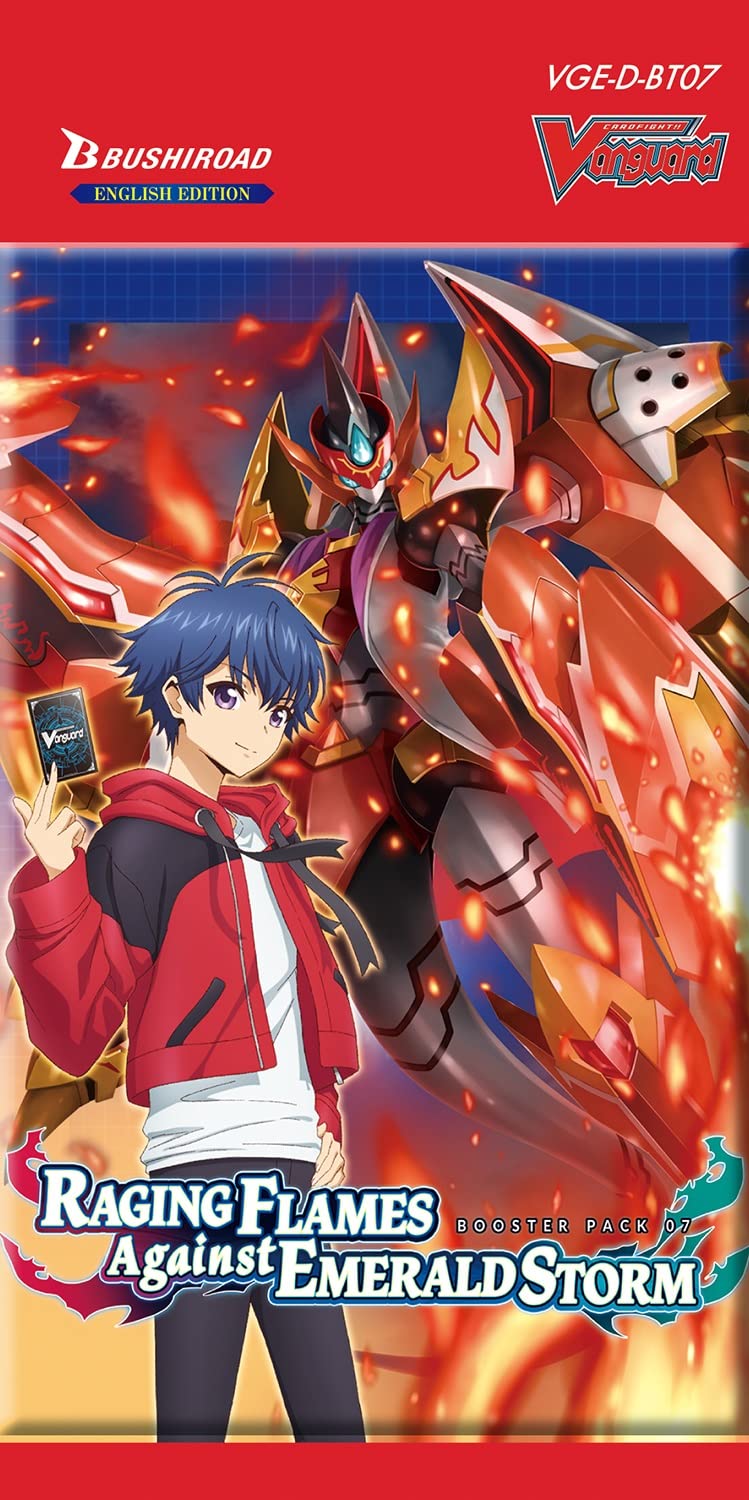 Bushiroad - Vanguard Will+Dress - Booster D-BT07 Raging Flames Against Emerald Storm - English Version 1