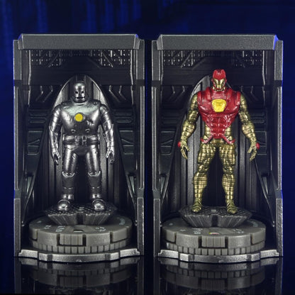Marvel HeroClix Iconix: Hall of Armor | Iron Man Suit Collection 9