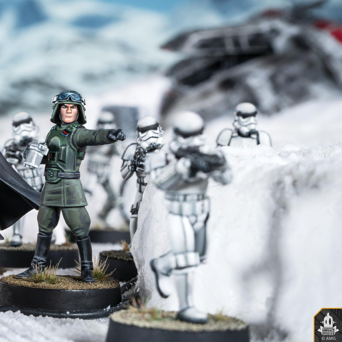Star Wars Legion Darth Vader and General Veers Character Expansion Board Game by Atomic Mass 6
