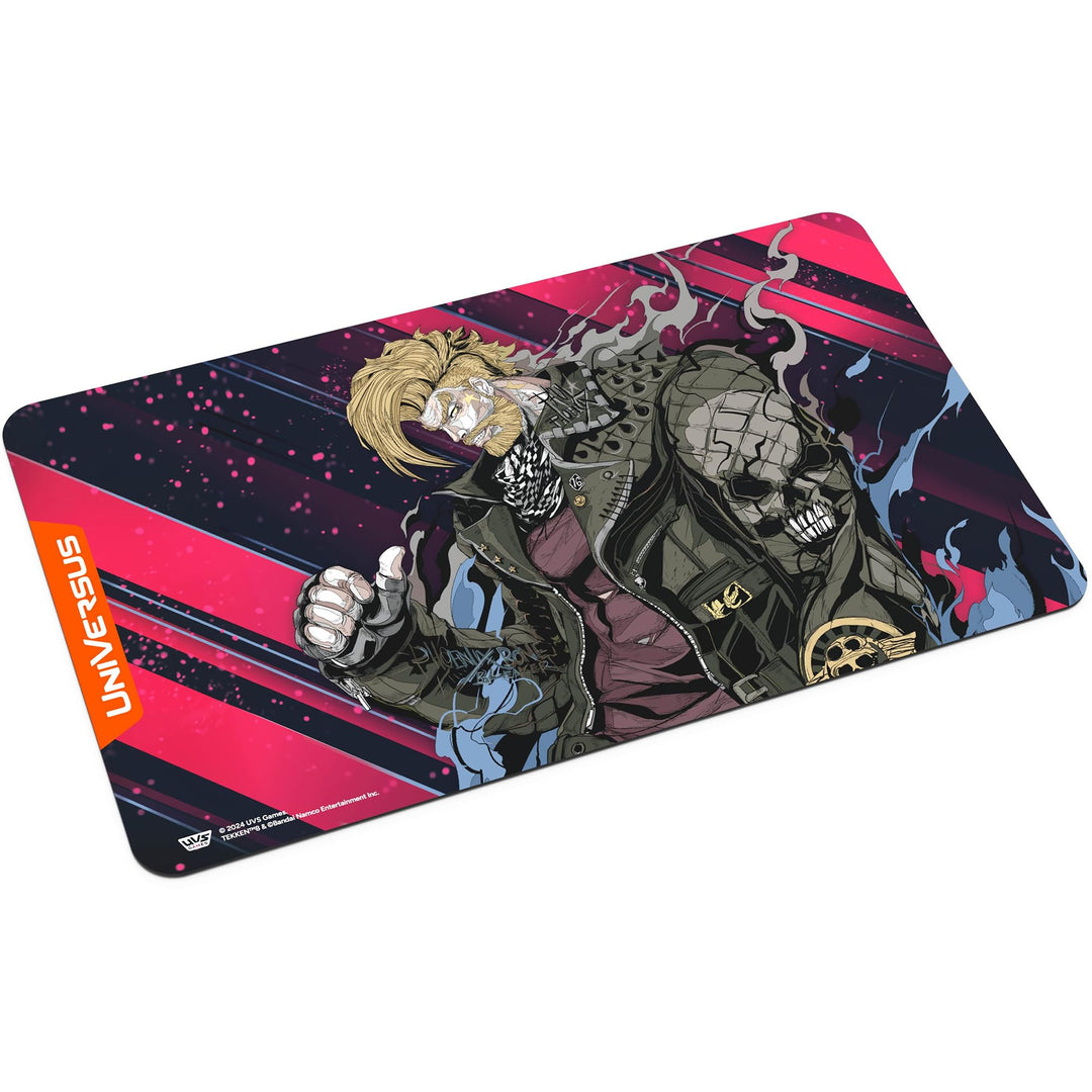 UniVersus: Tekken 8: Paul Playmat - 24 x 14 Neoprene Mat,, Rubber Backing, Tabletop Card Game Accessory, UVS Games, Licensed