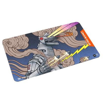 UniVersus Godzilla Challenger Series - Mechagodzilla - Bionic Menace Playmat - 24x14 Neoprene Mat, Tabletop Card Game Accessory, UVS Games, Licensed 4