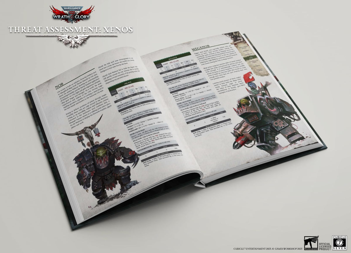 Wrath and Glory Threat Assessment Xenos Warhammer 40 000 Roleplaying Game by Cubicle Seven 3