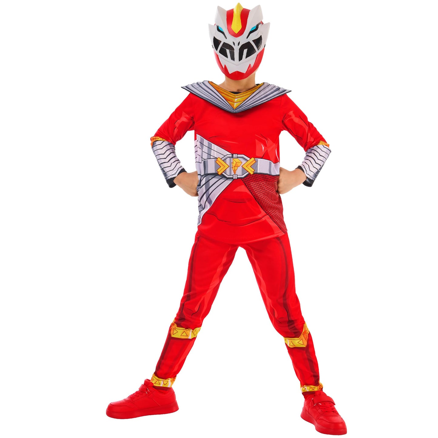 Cosmic Fury Red Power Ranger Kids Costume 1