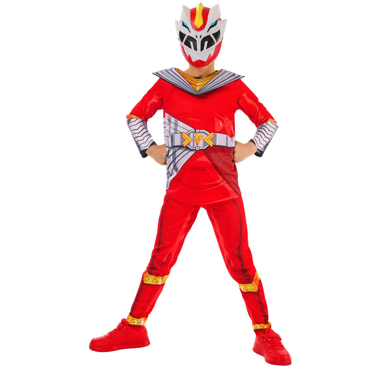 Rubie's 1001583XXS000 Power Cosmic Fury Red Ranger Kids Fancy Dress, 3-4