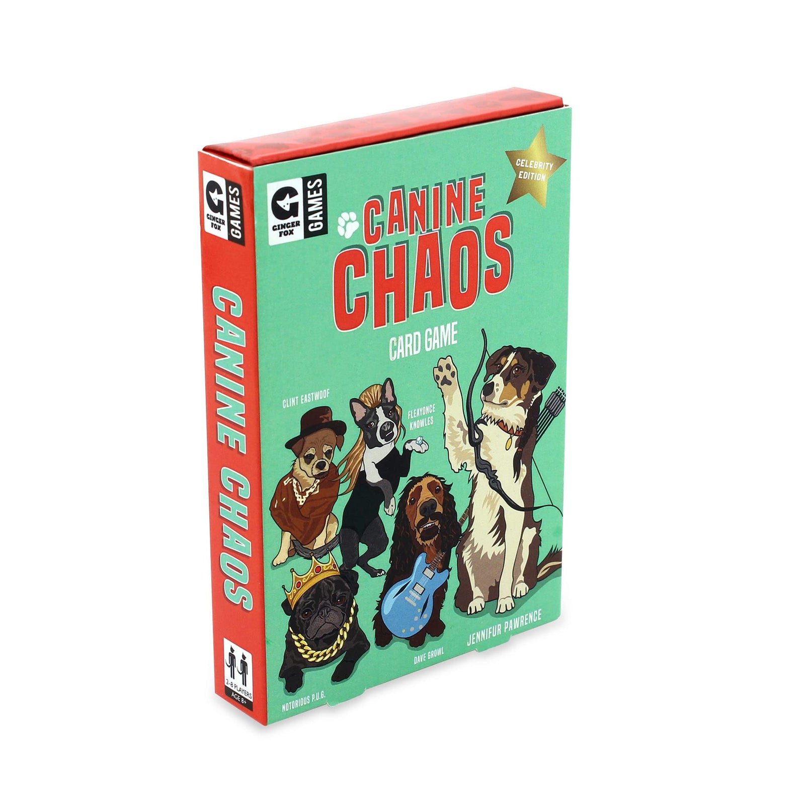 Canine Chaos Card Game by Ginger Fox 1