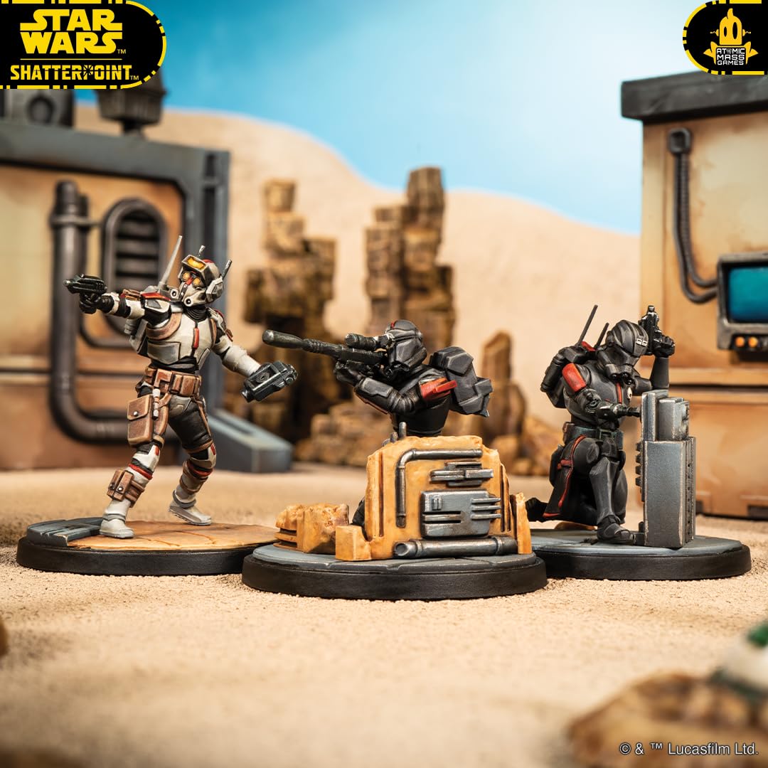 Clone Force 99 Bad Batch Squad Pack Star Wars Shatterpoint Miniature Game by Atomic Mass 4