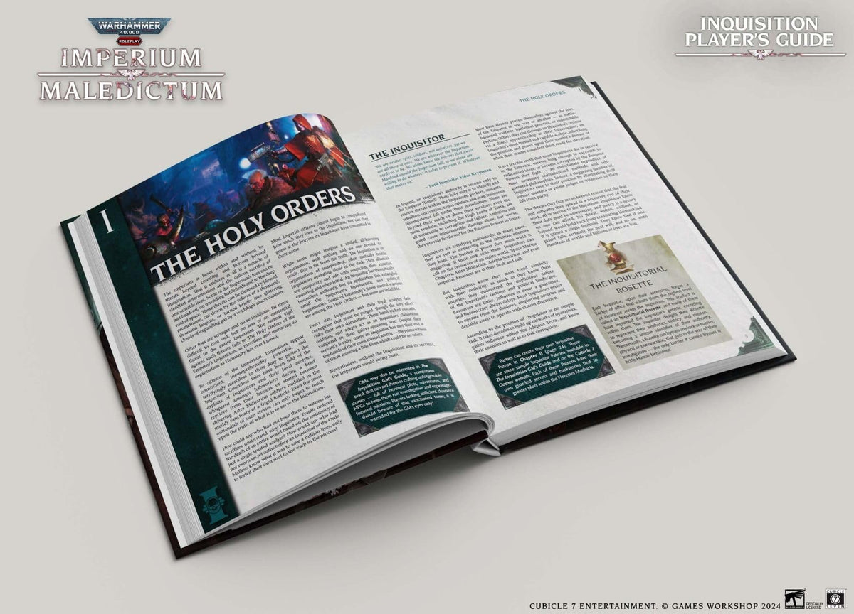 Imperium Maledictum Inquisition Collectors Edition Warhammer 40000 Roleplay Roleplaying Game by Cubicle Seven 4