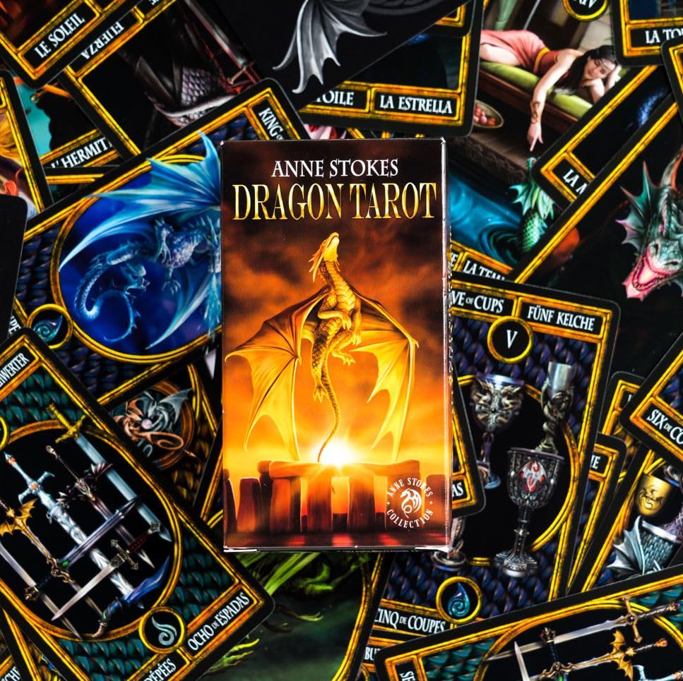 Dragon Tarot Cards Designed by Anne Stokes 78 Pack 3