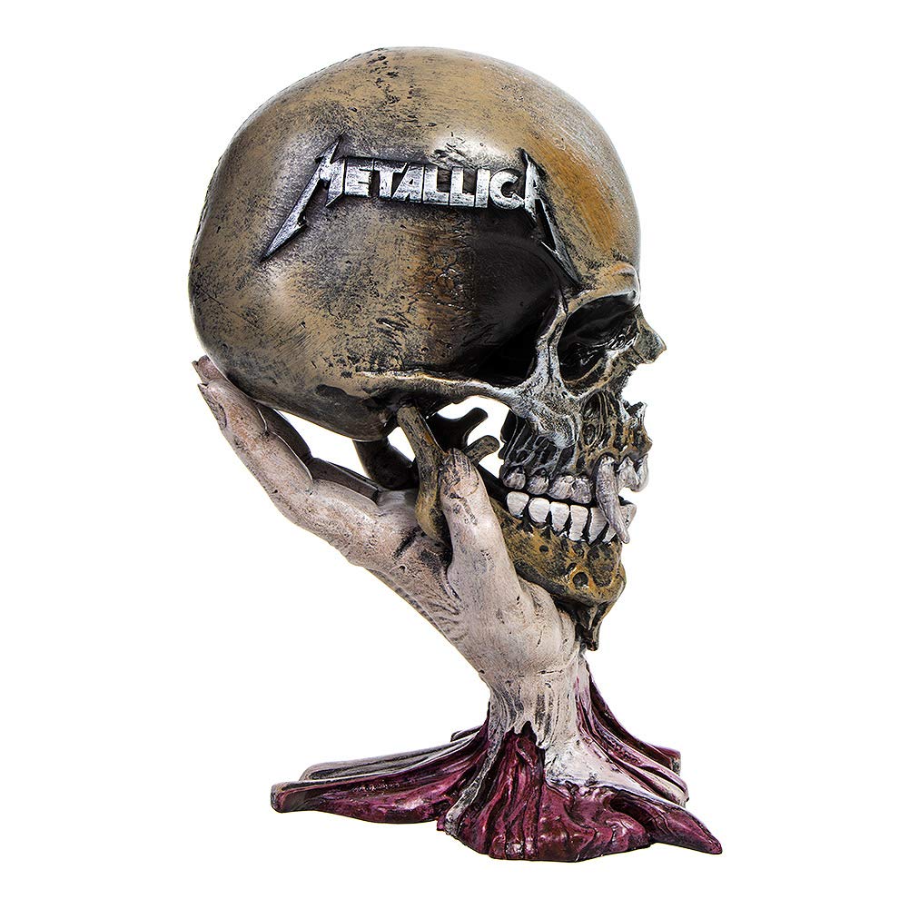 Metallica Sad but True Pushead Skull Figurine Ornament 22cm Officially Licensed