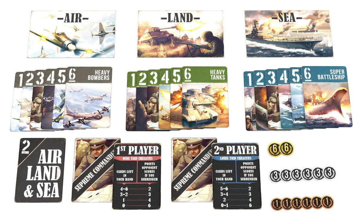 Air Land and Sea Revised Edition Card Game by Arcane Wonders 7