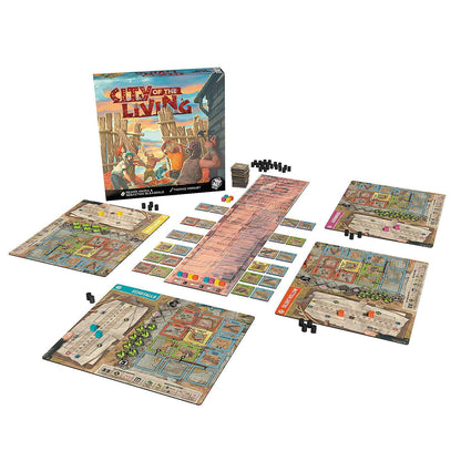 City of The Living by Trick Or Treat Studios, Strategy Board Game, for 2 to 4 Players and Ages 14+ 3