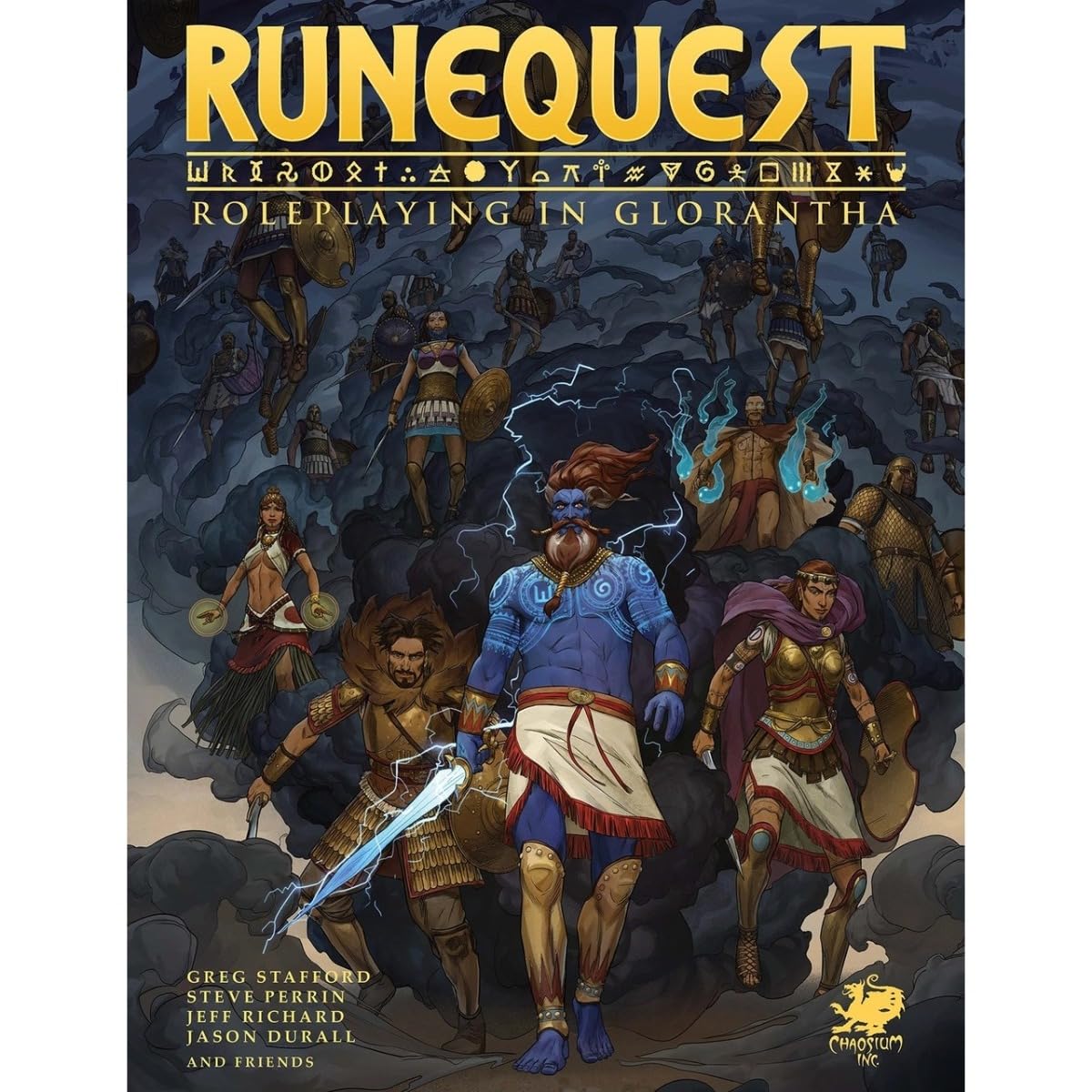 Core Rulebook: RuneQuest RPG Roleplaying in Glorantha Roleplaying Game by Chaosium 1